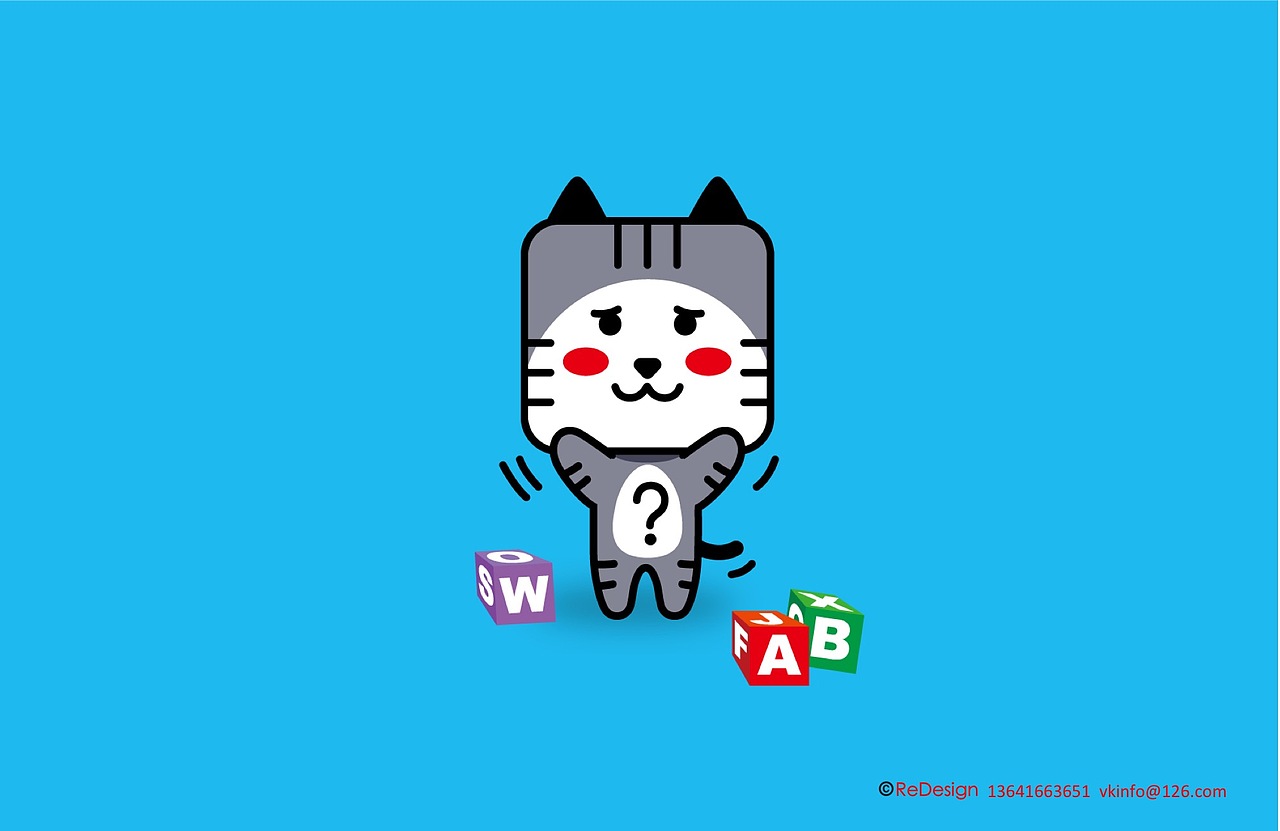 【在线思维教育】思维喵 卡通形象／吉祥物设计（图ZOTgwNDY3MDg=） - IP形象 - 站酷设计师ReDesign2017原创素材 - 站酷ZCOOL