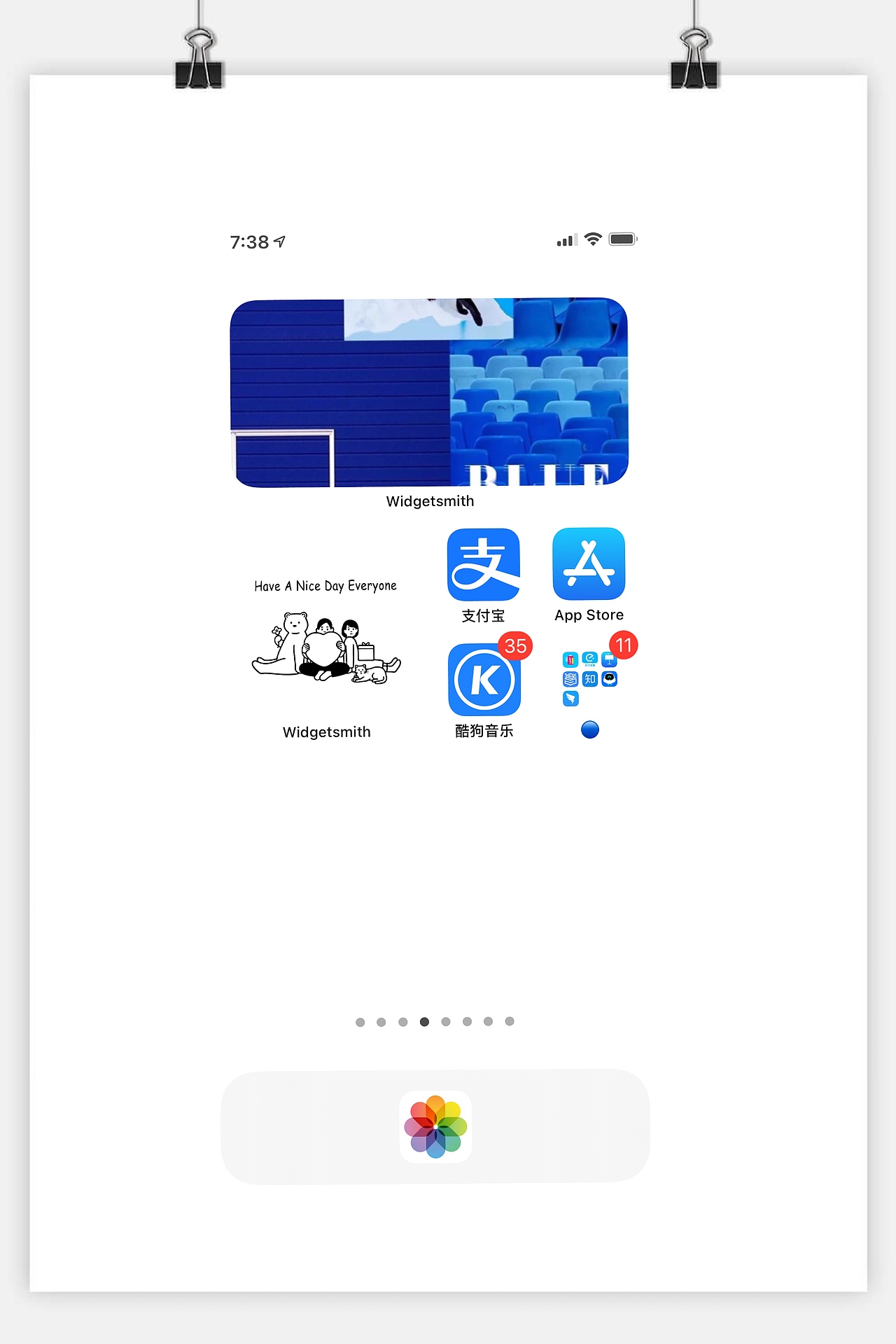 ios14 桌面布局分享🌟