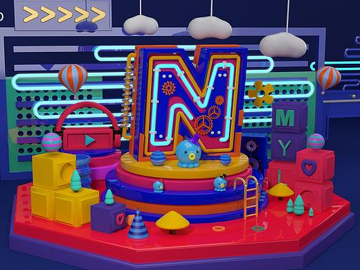 C4D（个人主页-ZMzgwMzQyMzI=） - 场景 - 站酷设计师大大大狸猫原创素材 - 站酷ZCOOL