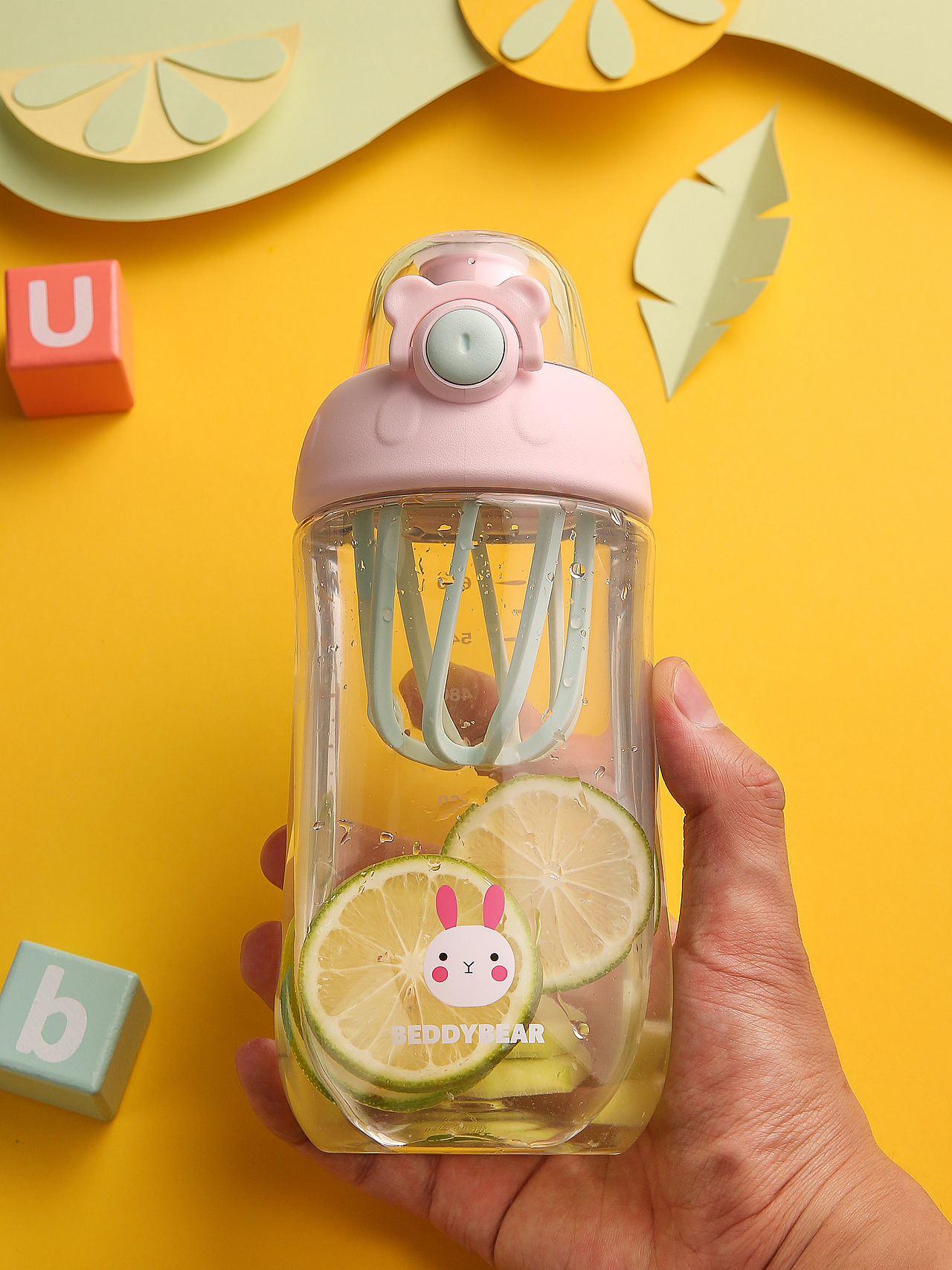 汉仑设计Hoowdesign×杯具熊beddybear儿童水杯设计