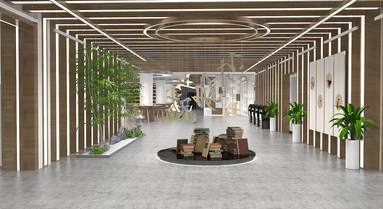 黄海学院图书馆设计-中岙文化