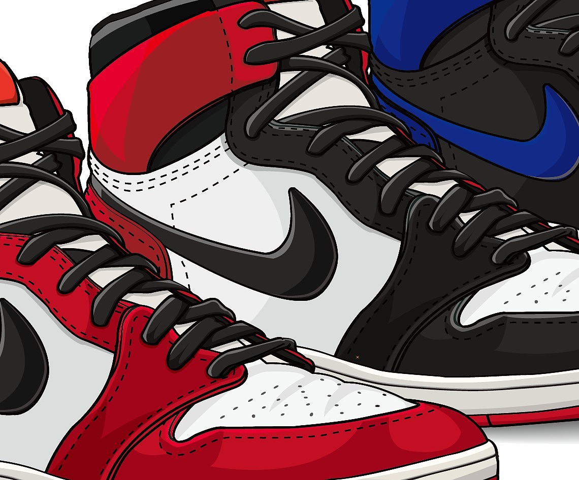 球鞋. 绘.