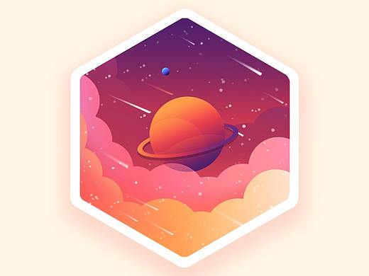 练习-星球图标