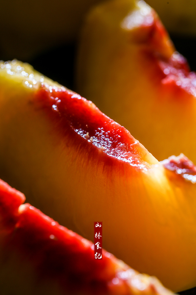中国风美食摄影 │ 黄桃