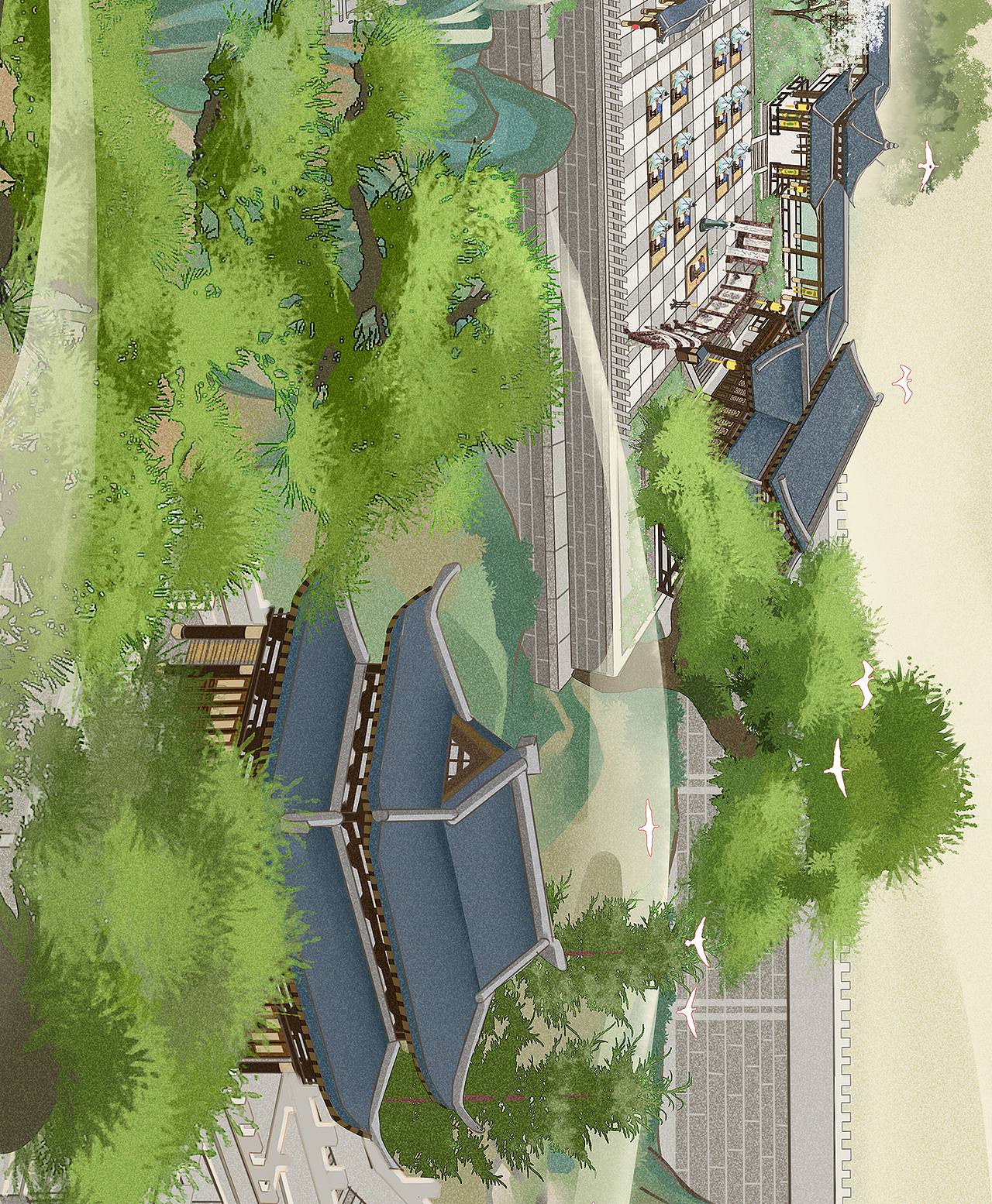 逆水寒江湖长条（图ZMjM4MTcyOTI4） - 商业插画 - 站酷设计师郭小天__原创素材 - 站酷ZCOOL