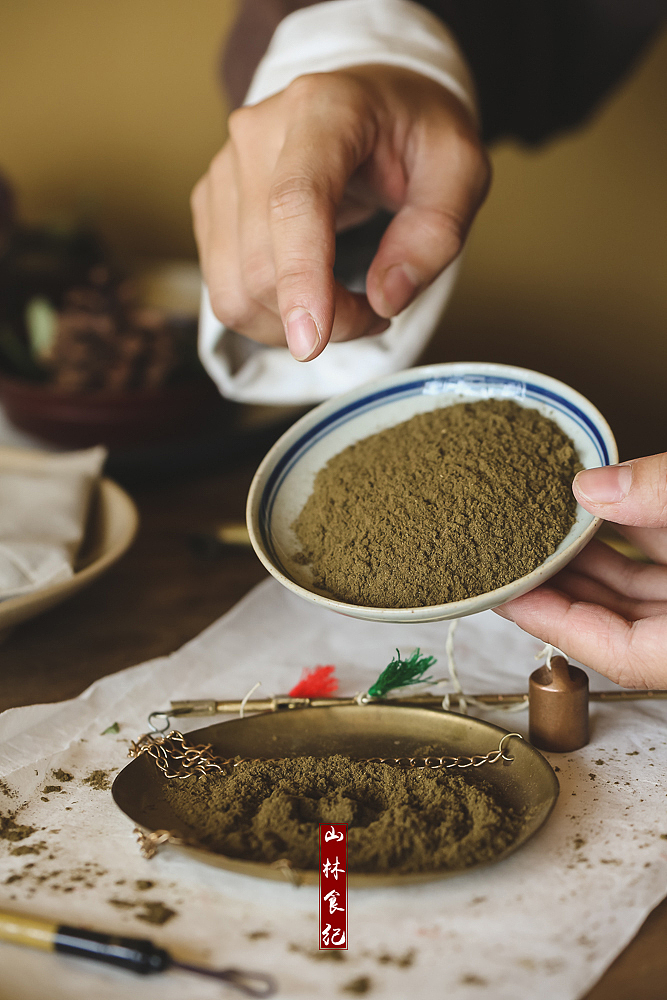 中国风静物摄影 │ 泡脚粉（图ZMjc2NTQzMzQ4） - 产品摄影 - 站酷设计师山林纪原创素材 - 站酷ZCOOL