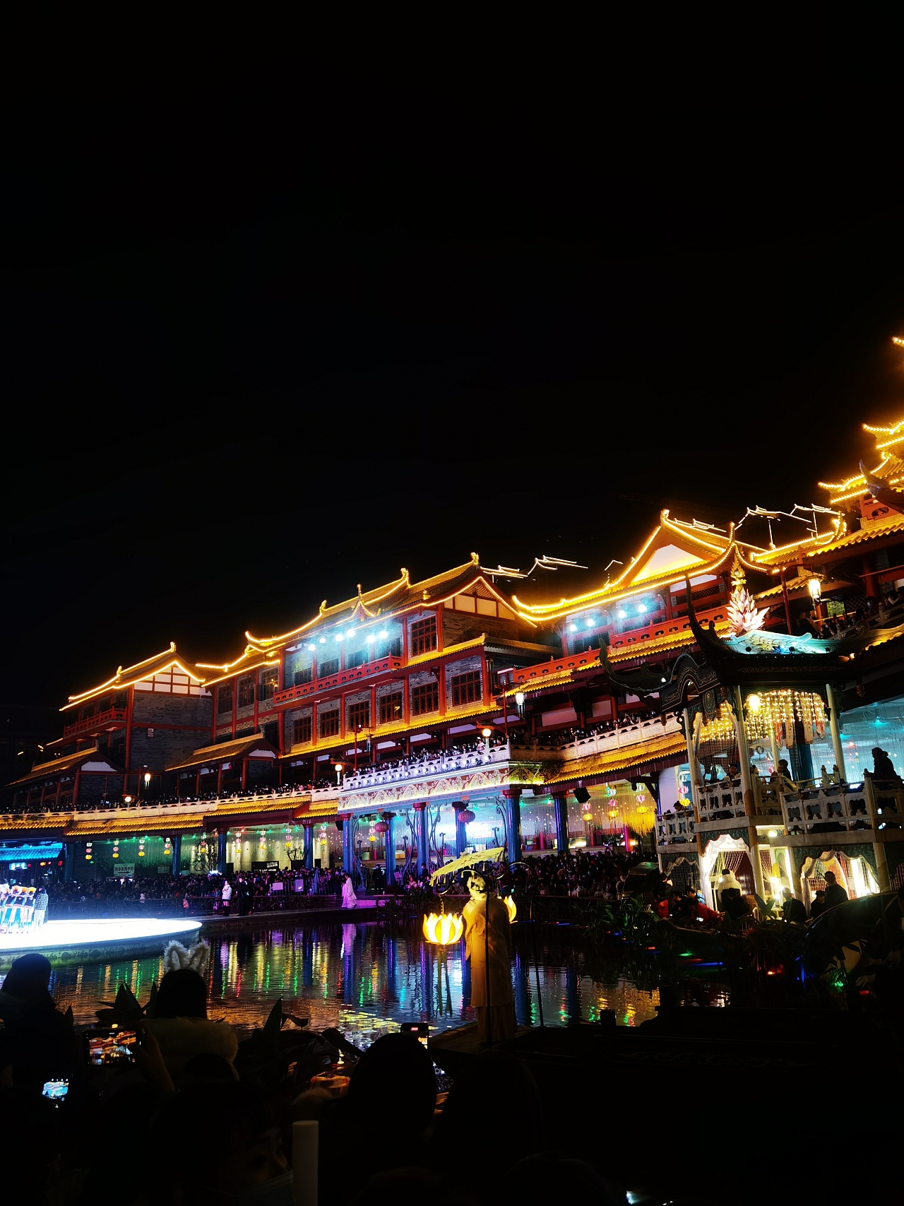 四川眉山水街大宋不夜城