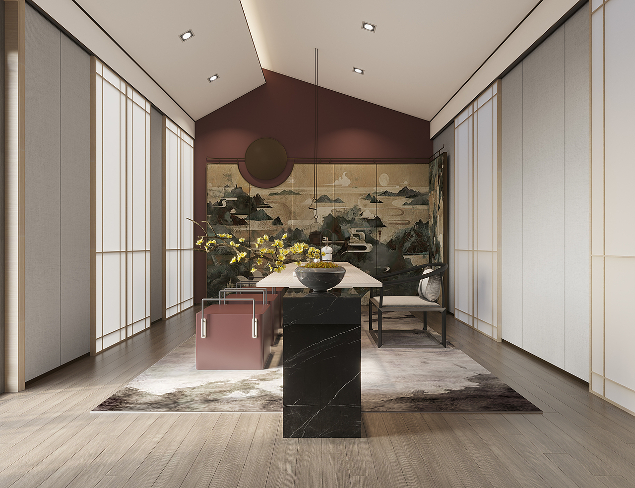 售楼处效果图（图ZMjY5MjAyNTk2） - 商业空间设计 - 站酷设计师花田禾下空间设计原创素材 - 站酷ZCOOL