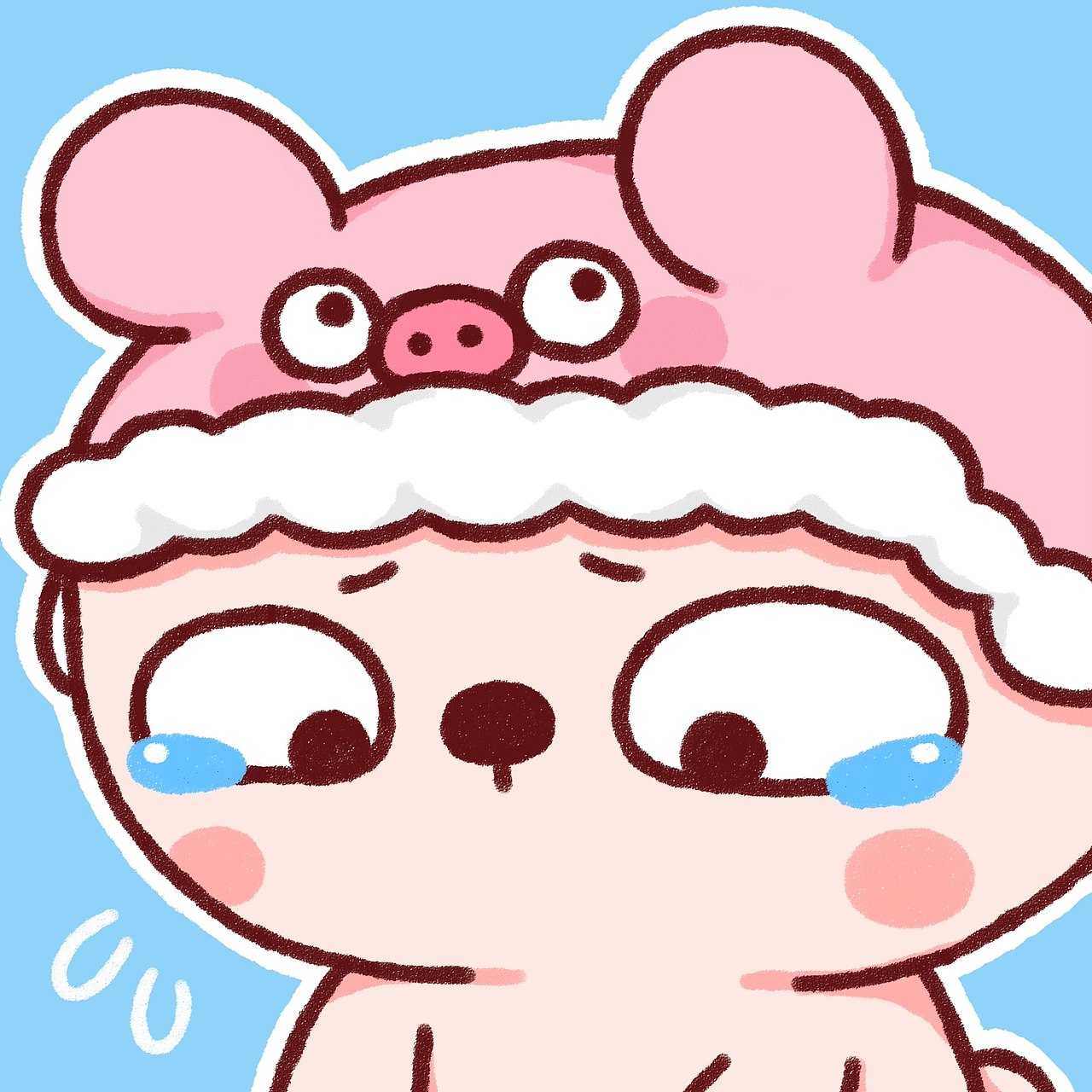 冷兔baby —— 居居头套系列