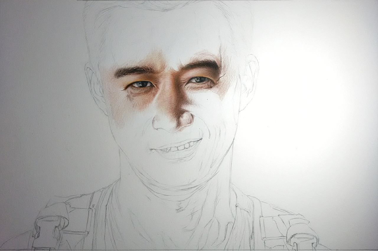 s.xin彩铅手绘】吴京