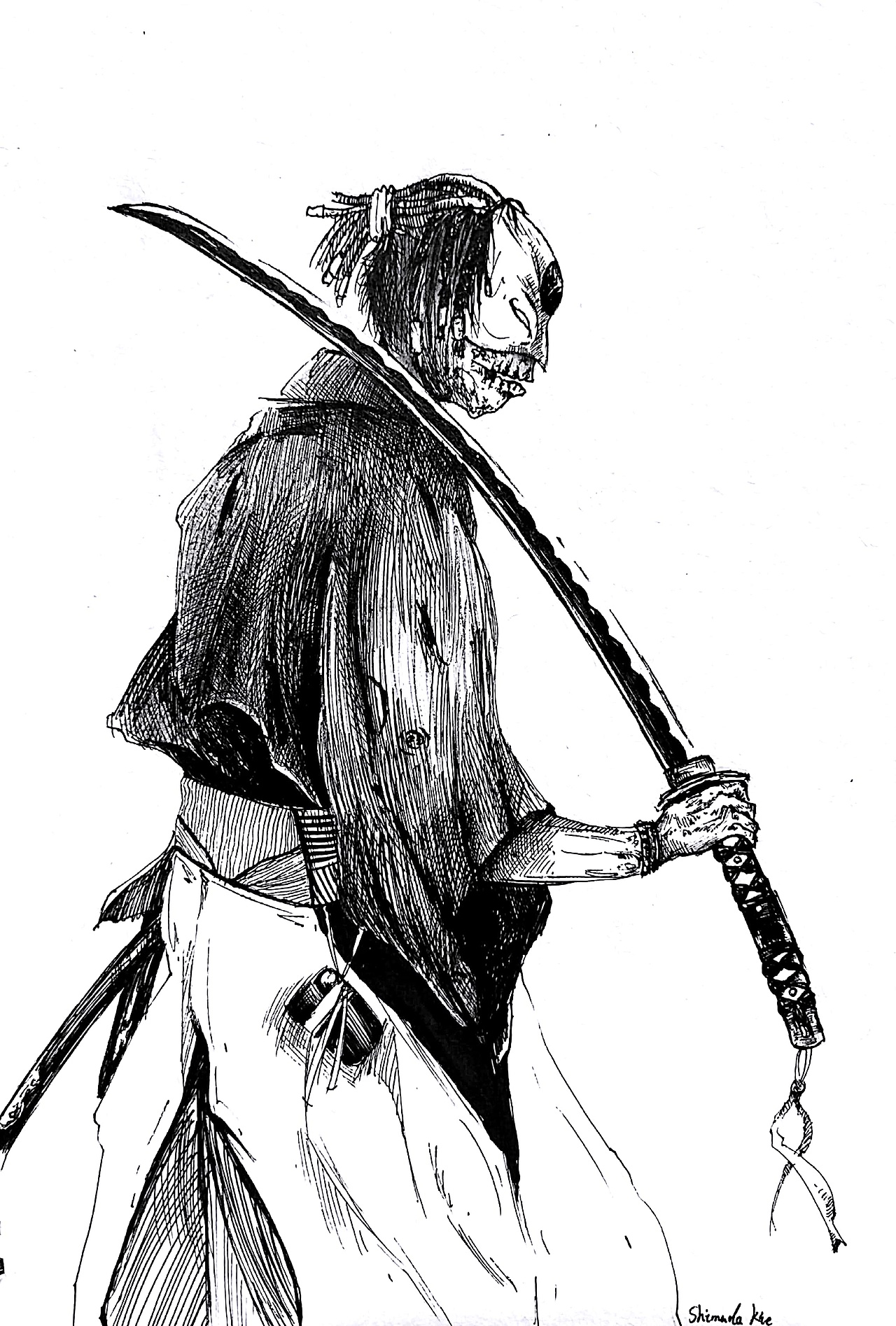 手绘集（图ZMTQ1MTA2NTQ4） - 艺术插画 - 站酷设计师ShimadaKie原创素材 - 站酷ZCOOL