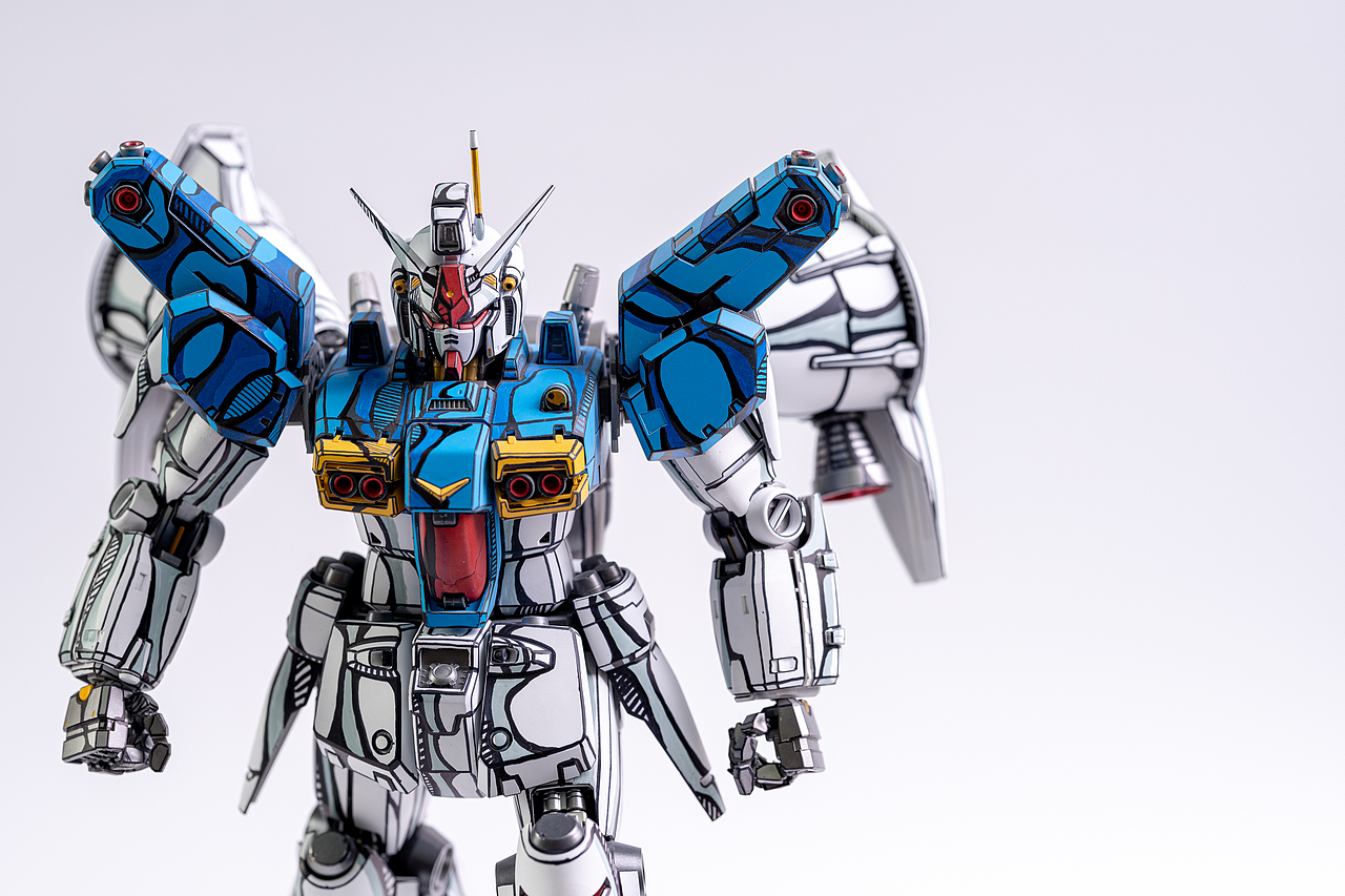 高达 pg GP01 瞎涂（图ZMTkyMjY1Njc2） - 手办/模玩 - 站酷设计师胶脑原创素材 - 站酷ZCOOL