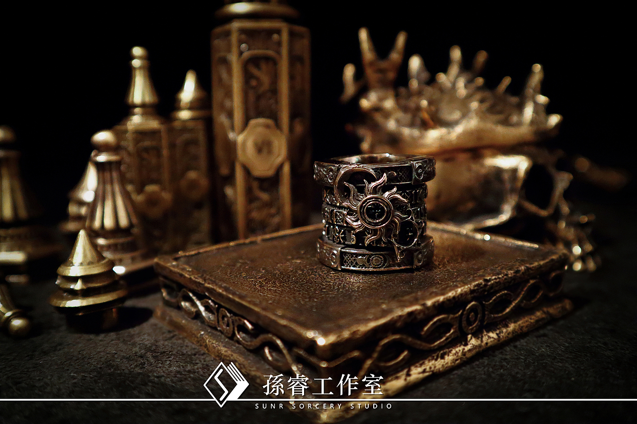 ▸假期闲作，自画自雕，纯手工搞，银铜铸造（图ZMjI1MTY1NTQ4） - 工艺品设计 - 站酷设计师孙睿工作室原创素材 - 站酷ZCOOL