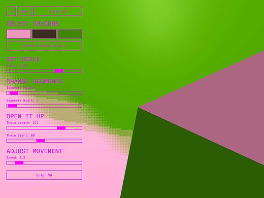 故障房间 GLITCH ROOM (交互式VR虚拟现实网站）