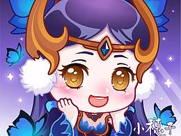 王者榮耀貂蟬Q版設(shè)計