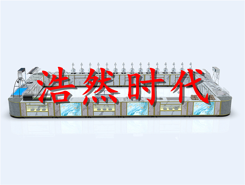 餐台移动大理石取餐台 设备