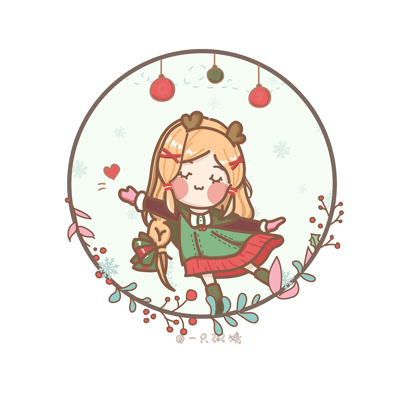 Q版卡通人物AI插画（图ZMTk4OTYxNjY0） - 创作习作 - 站酷设计师一只喵婧原创素材 - 站酷ZCOOL