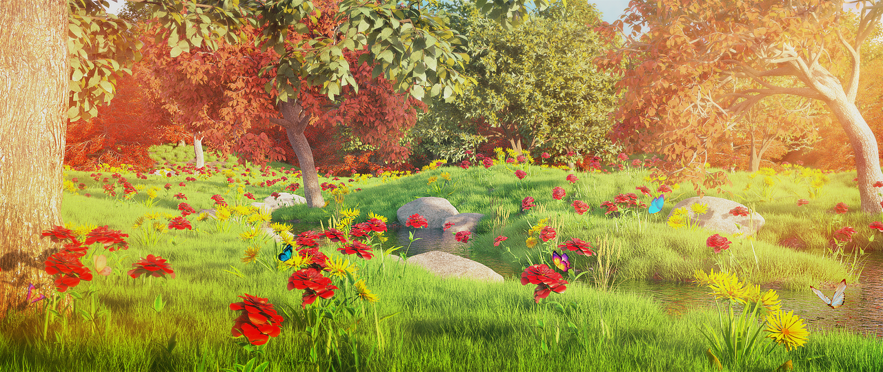 C4D场景RS渲染练习