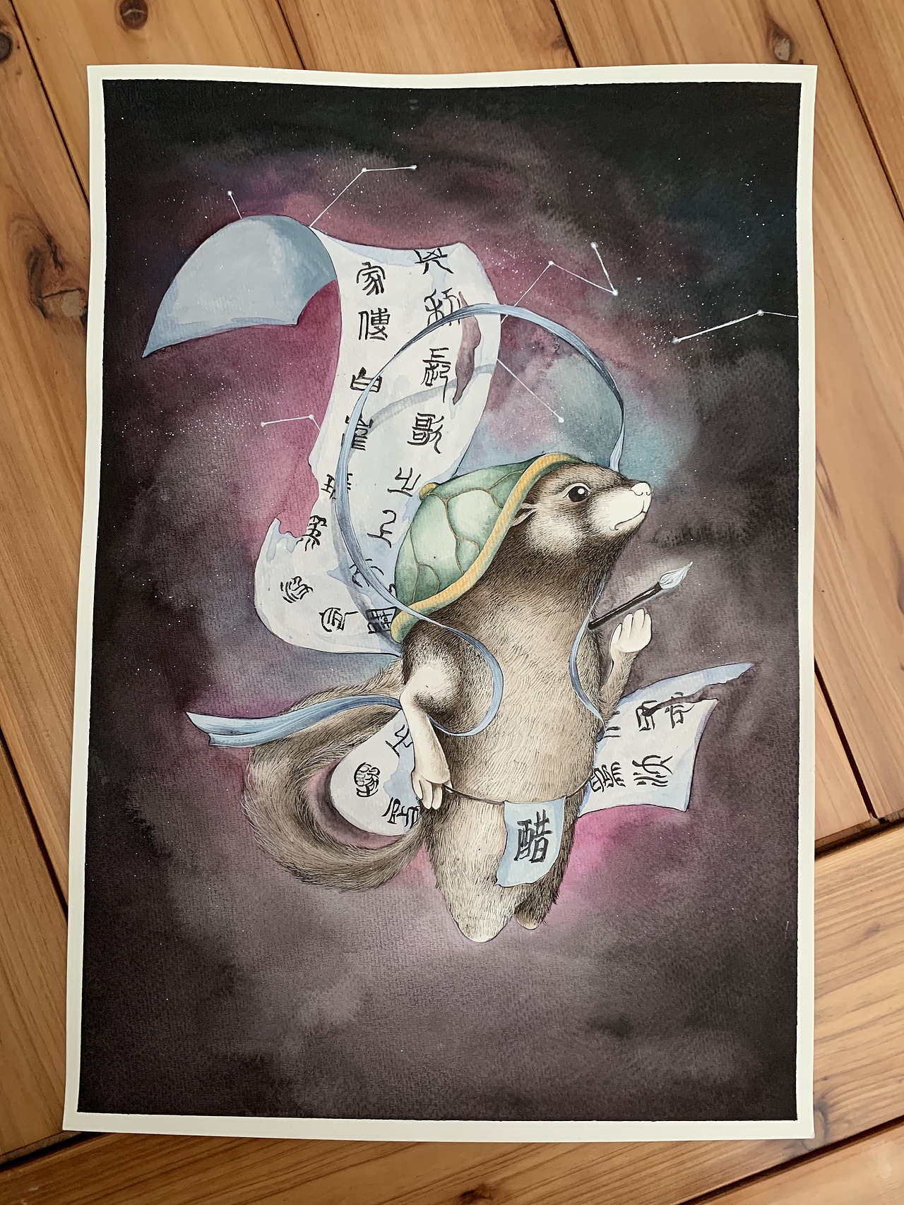 萌物两只（图ZMjE2OTU2Mzcy） - 艺术插画 - 站酷设计师骏叔原创素材 - 站酷ZCOOL