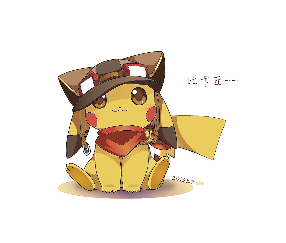 比卡丘(临摹) - 原创作品 - 站酷(zcool)
