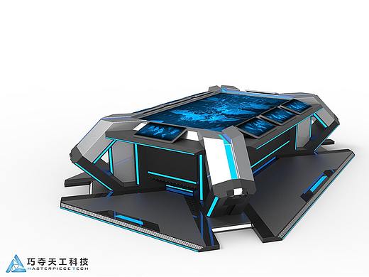 巧夺天工科技-信息化电子沙盘-科幻设备-效果展示