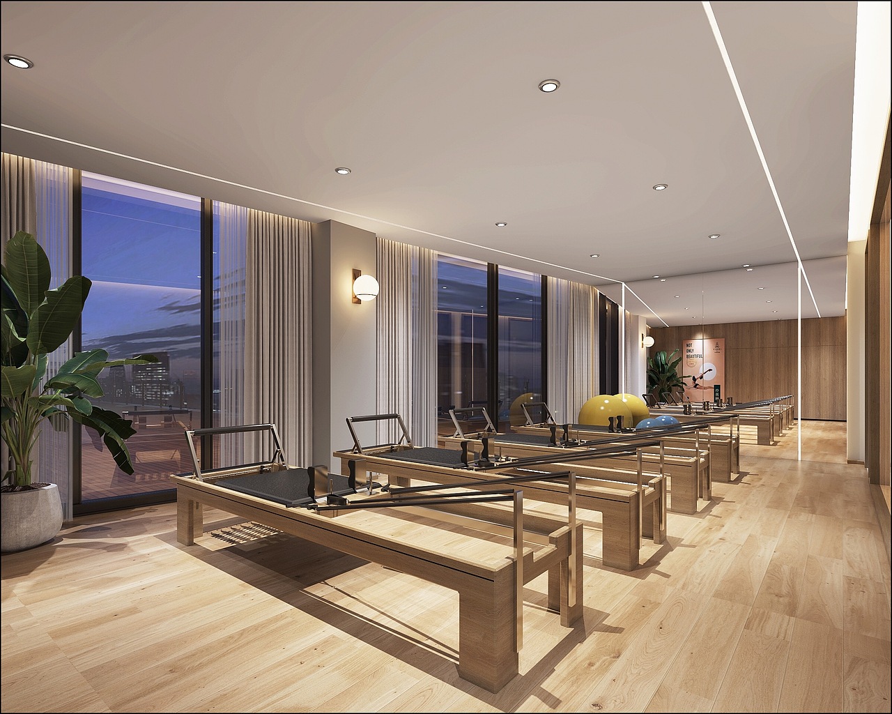 悟幾空間設計 | 亦美瑜伽（图ZMjQwMzE3MTI0） - 商业空间设计 - 站酷设计师悟几設計原创素材 - 站酷ZCOOL