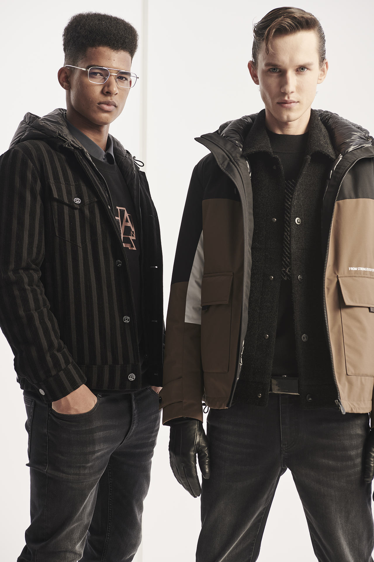 2021年冬季利郎羽绒服系列黑色，灰色，白色外套羽绒服（图ZMjc1MTU3ODY0） - 海报 - 站酷设计师狸猫换娘子原创素材 - 站酷ZCOOL