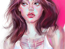 procreate板绘厚涂过程图分享