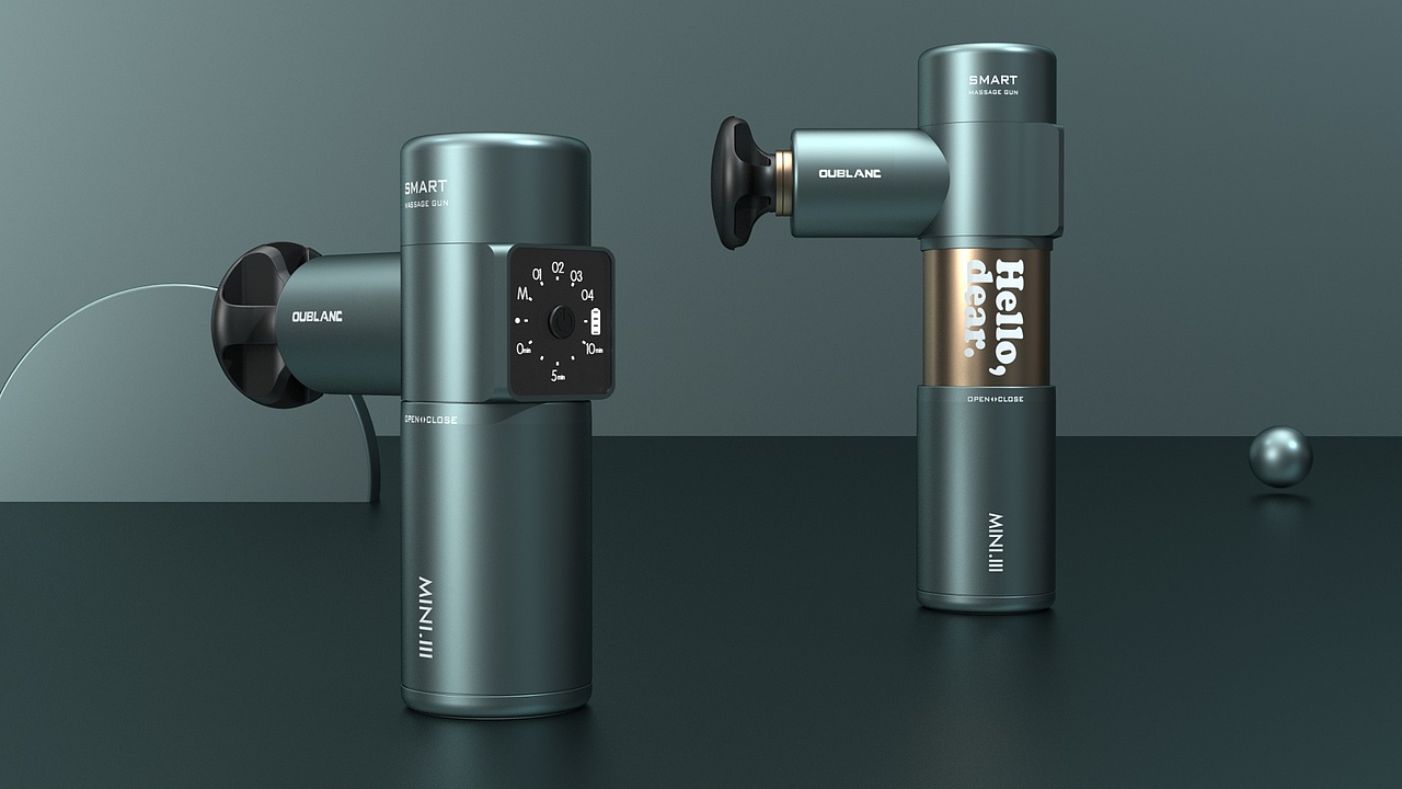 筋膜枪产品配色设计