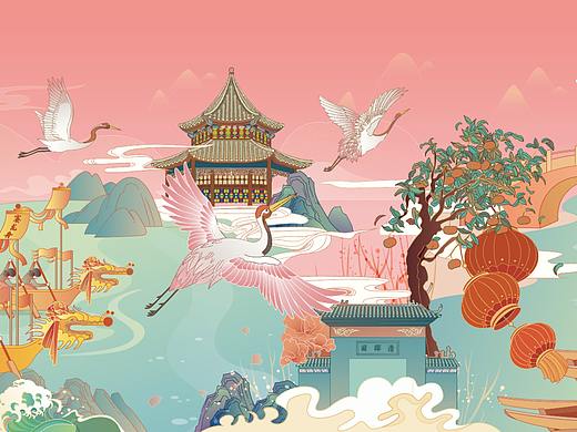 ✦插画✦ 拾城顺德 | 最是一年春好处