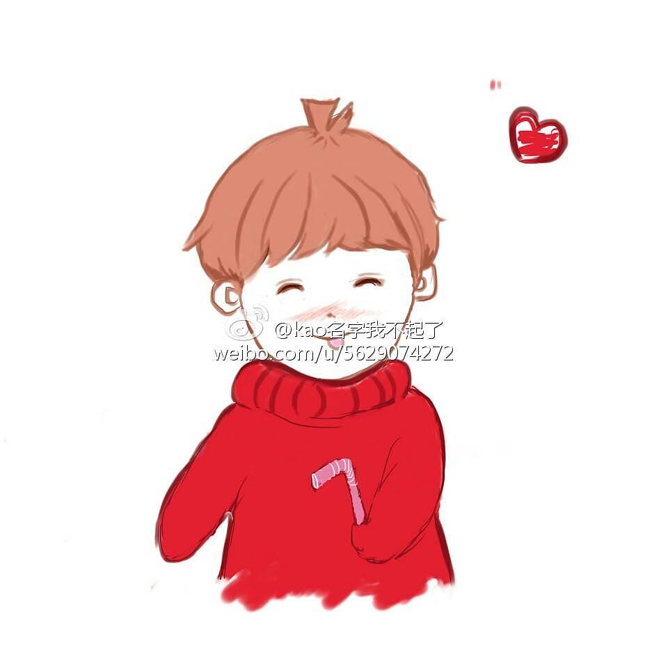 给朋友画的情侣头像~~~（图ZNzE1NjAyNzY=） - 商业插画 - 站酷设计师贝尔的兔纸原创素材 - 站酷ZCOOL