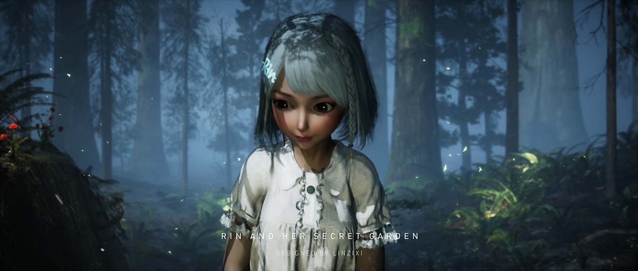 Rin and her secret garden - Styleframe