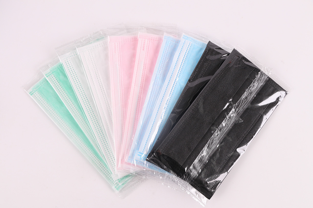 B04居家日用\C02-防护用品\V09口罩-彩色