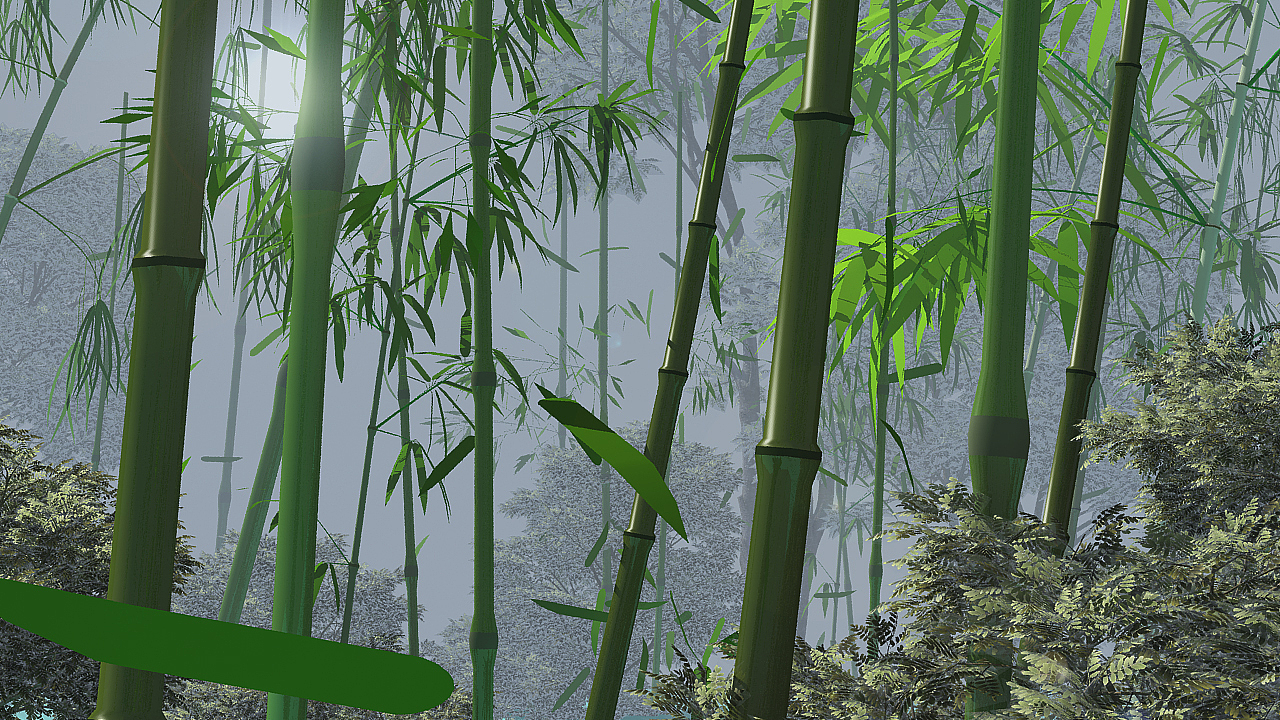 原创竹林场景效果图（图ZMTQ5MjEwNzQw） - 场景 - 站酷设计师qiu球0原创素材 - 站酷ZCOOL