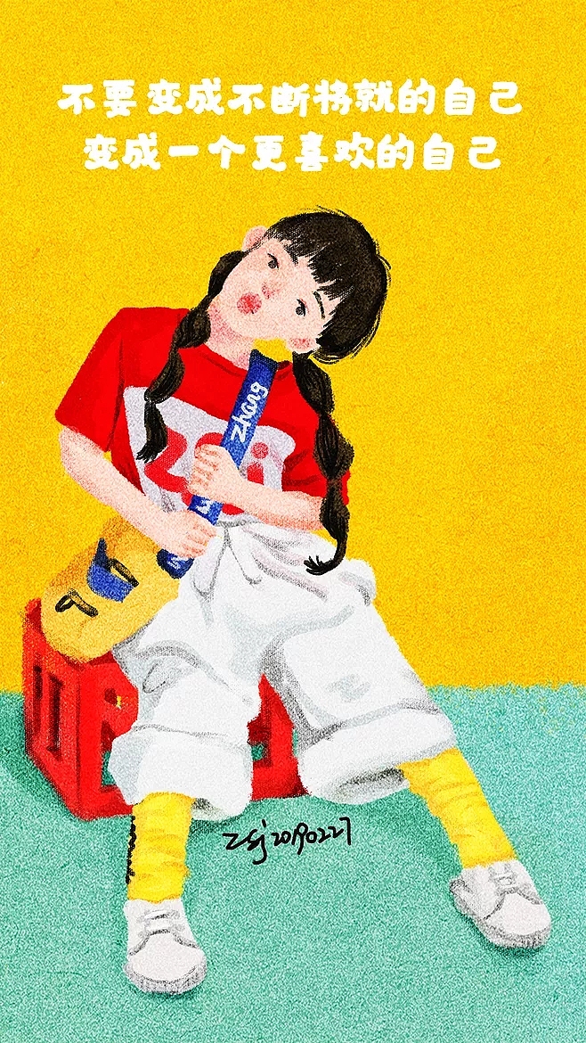 人物插画（图ZMjE0MDA0ODAw） - 创作习作 - 站酷设计师壹拾伍92原创素材 - 站酷ZCOOL