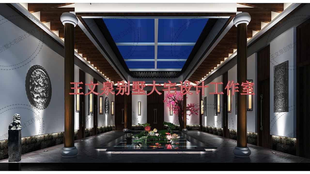 别墅建筑外观设计作品王文泉工作室