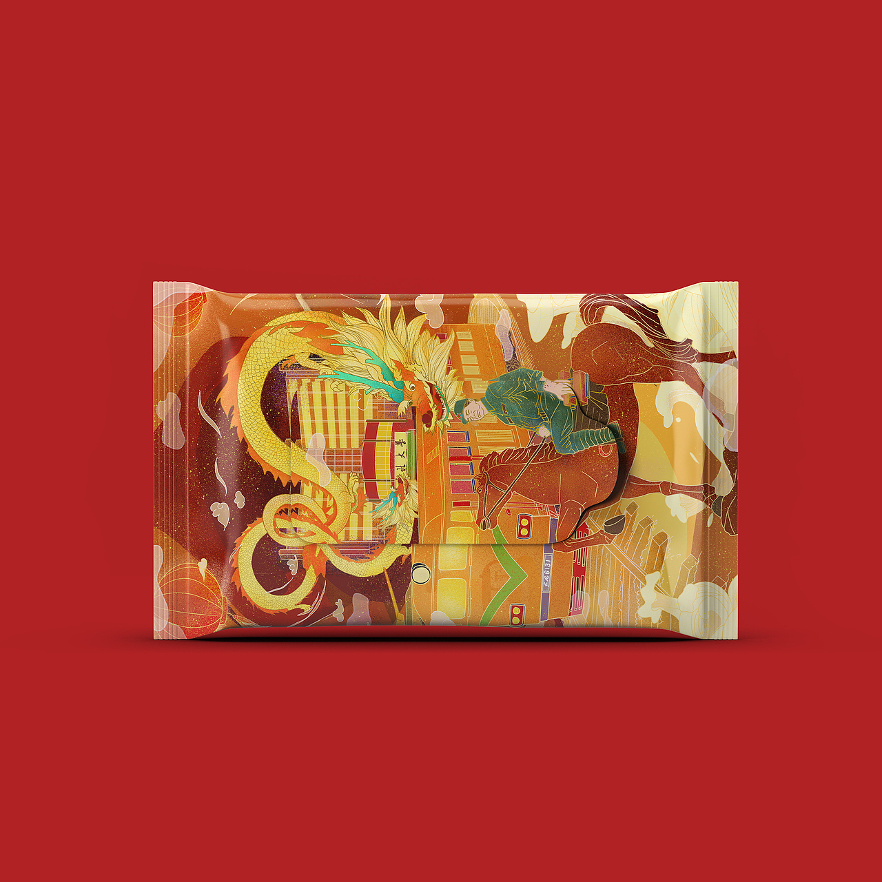 国潮插画（图ZMjYwOTYyNTM2） - 创作习作 - 站酷设计师SpongeZez泽泽原创素材 - 站酷ZCOOL