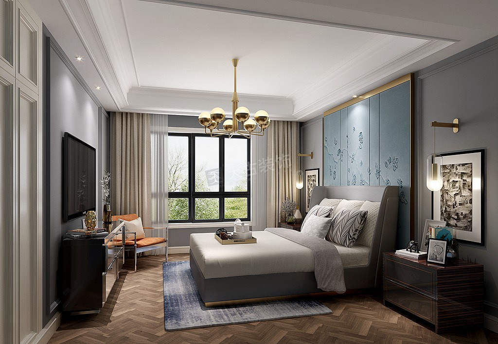 中交漫山二期联排别墅装修|欧式风格设计图|天古装饰