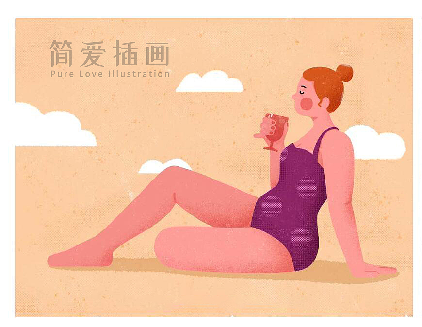 扁平风人物插画（图ZMjE0MDIxOTMy） - 商业插画 - 站酷设计师简爱绘馆原创素材 - 站酷ZCOOL