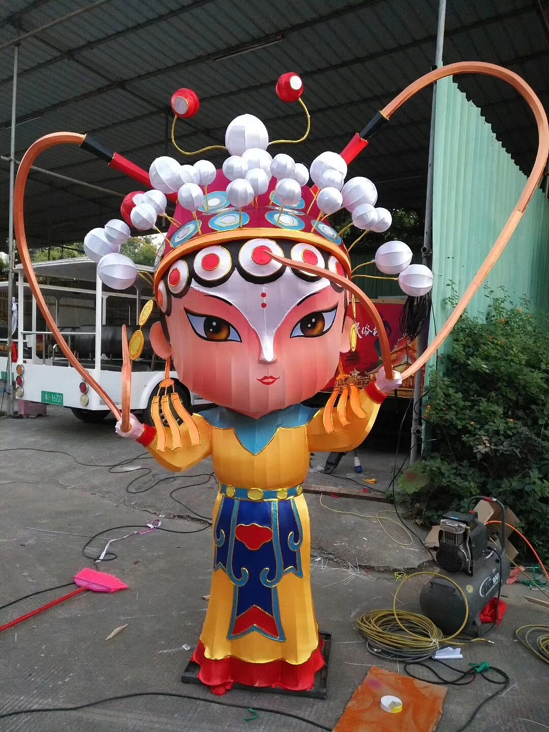 自贡花灯制作（图ZMjE2ODQwODEy） - 其他手工艺 - 站酷设计师自贡润辰彩灯原创素材 - 站酷ZCOOL