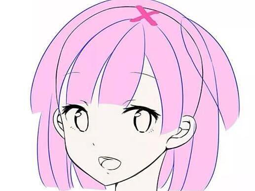 「教程」会画二次元动漫头发吗？零基础漫画培训班 