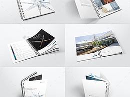 PSD商務(wù)企業(yè)VI品牌辦公文具樣機(jī)模型效果貼圖設(shè)計(jì)素材