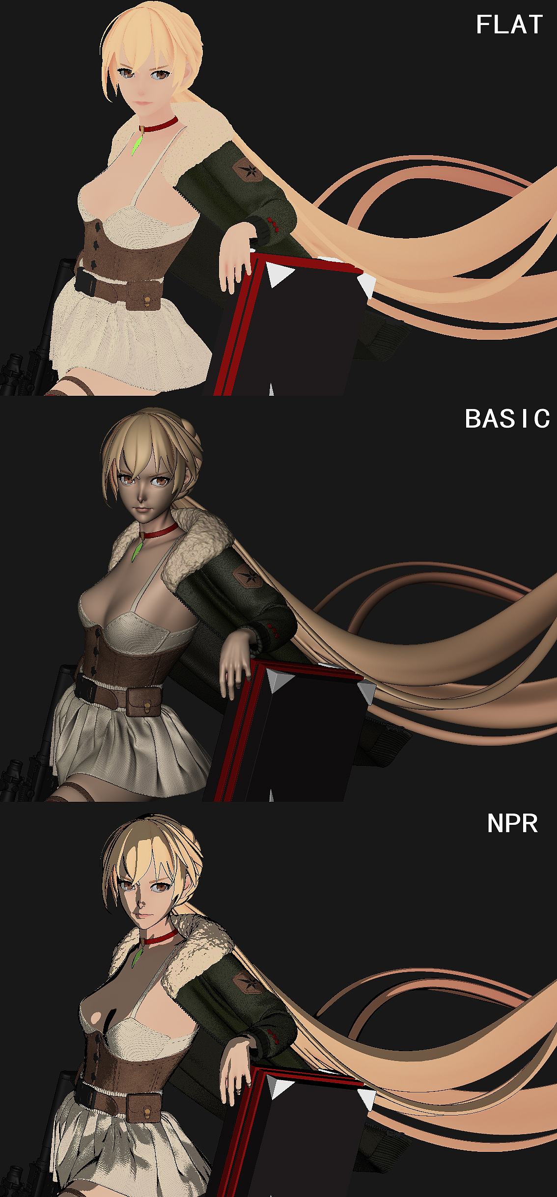 迪妮莎-手办（图ZMTczMTM4MTQ4） - 人物/生物 - 站酷设计师李斌杰原创素材 - 站酷ZCOOL