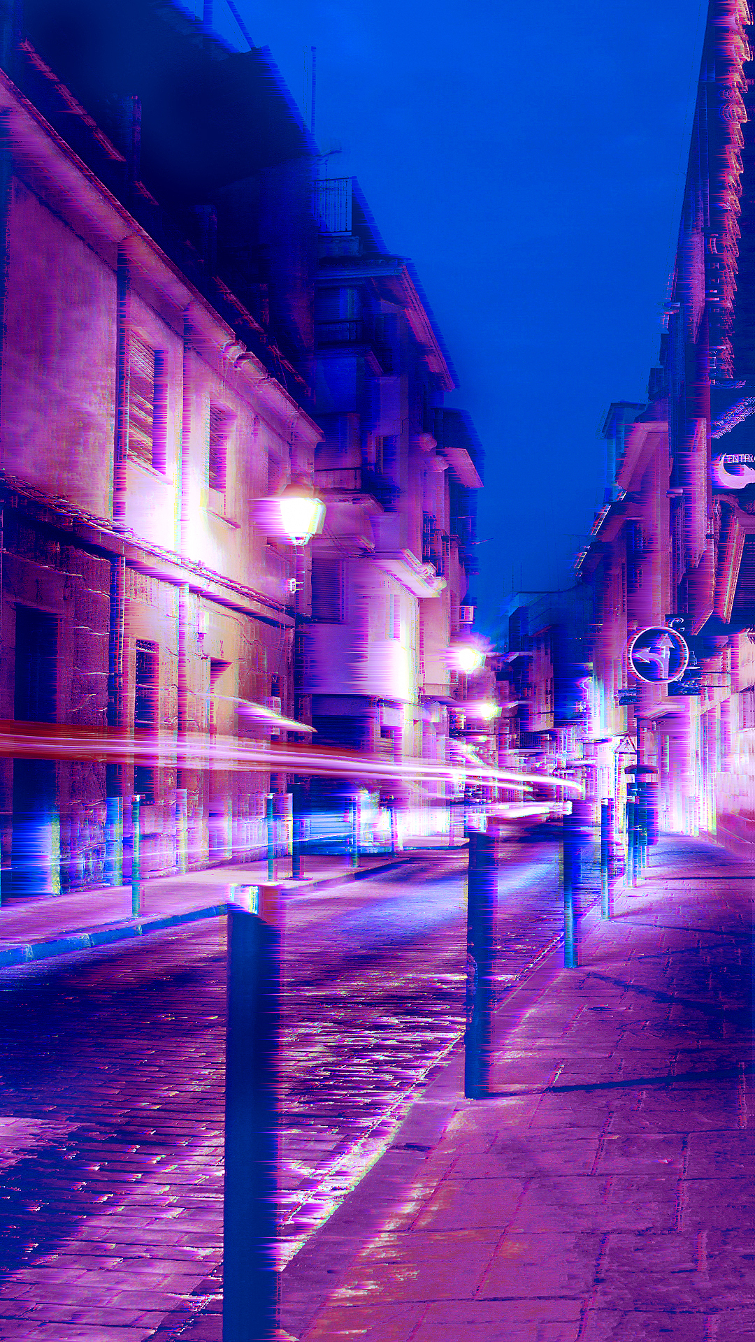 赛博朋克风格故障效果