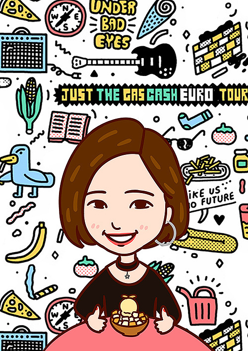 一个cool cool的女孩