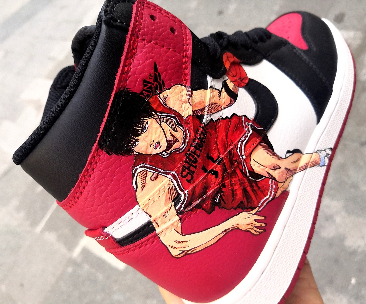 纯手绘球鞋—流川枫