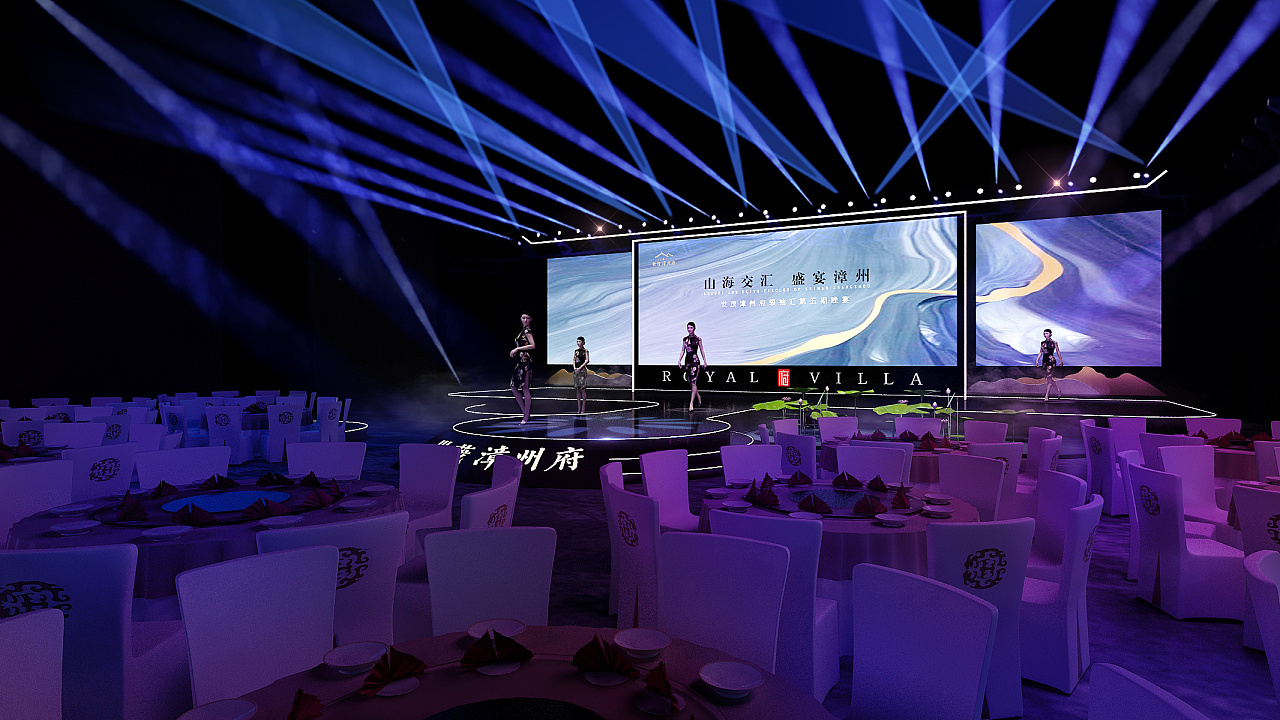 地产答谢晚宴/舞美|空间|舞台美术|够用了吧 - 原创作品 - 站酷