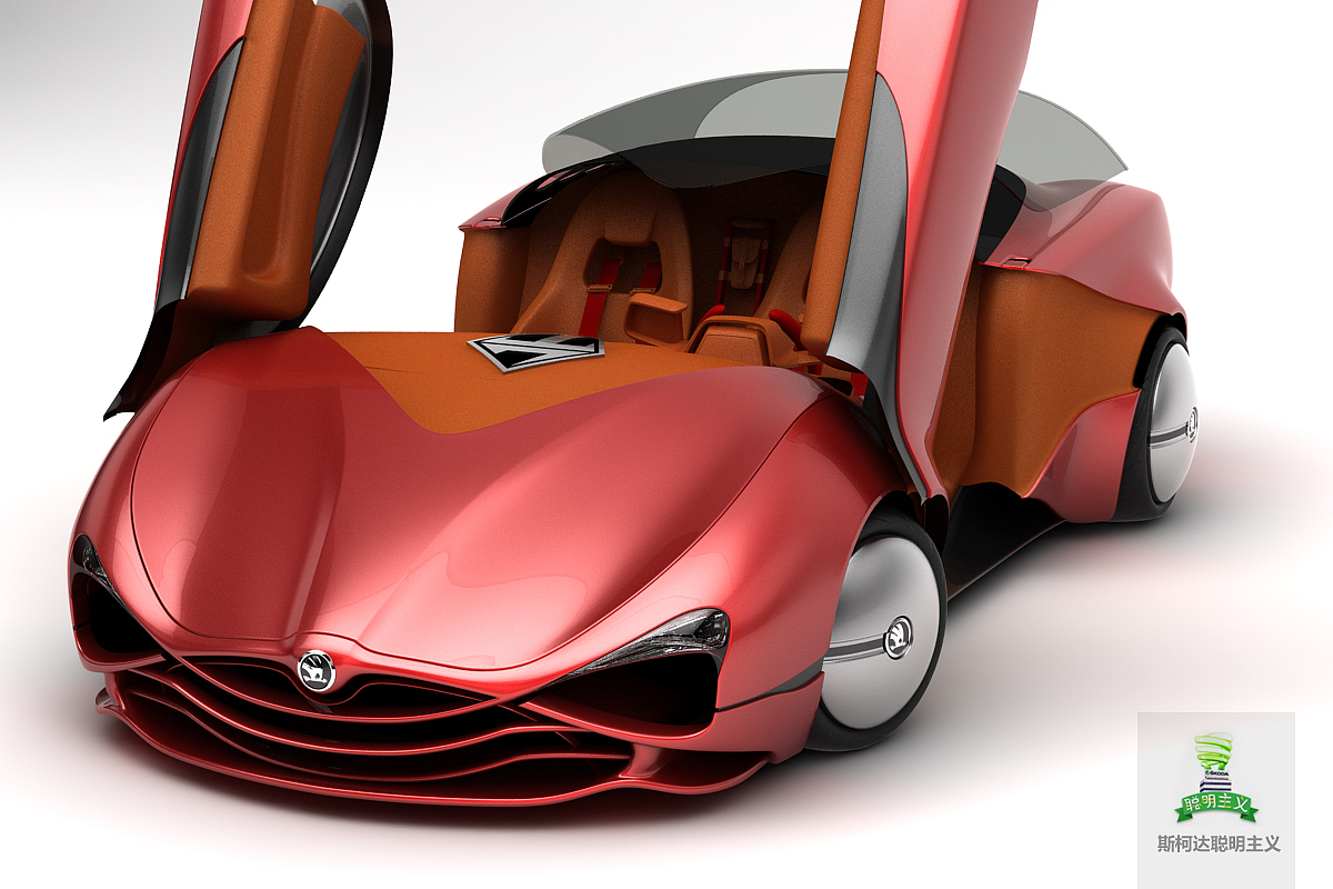 2022 SKODA EARL-1 概念车设计#研发控#（图ZMTI4MDg2NTI=） - 文案/策划 - 站酷设计师SW伯爵原创素材 - 站酷ZCOOL