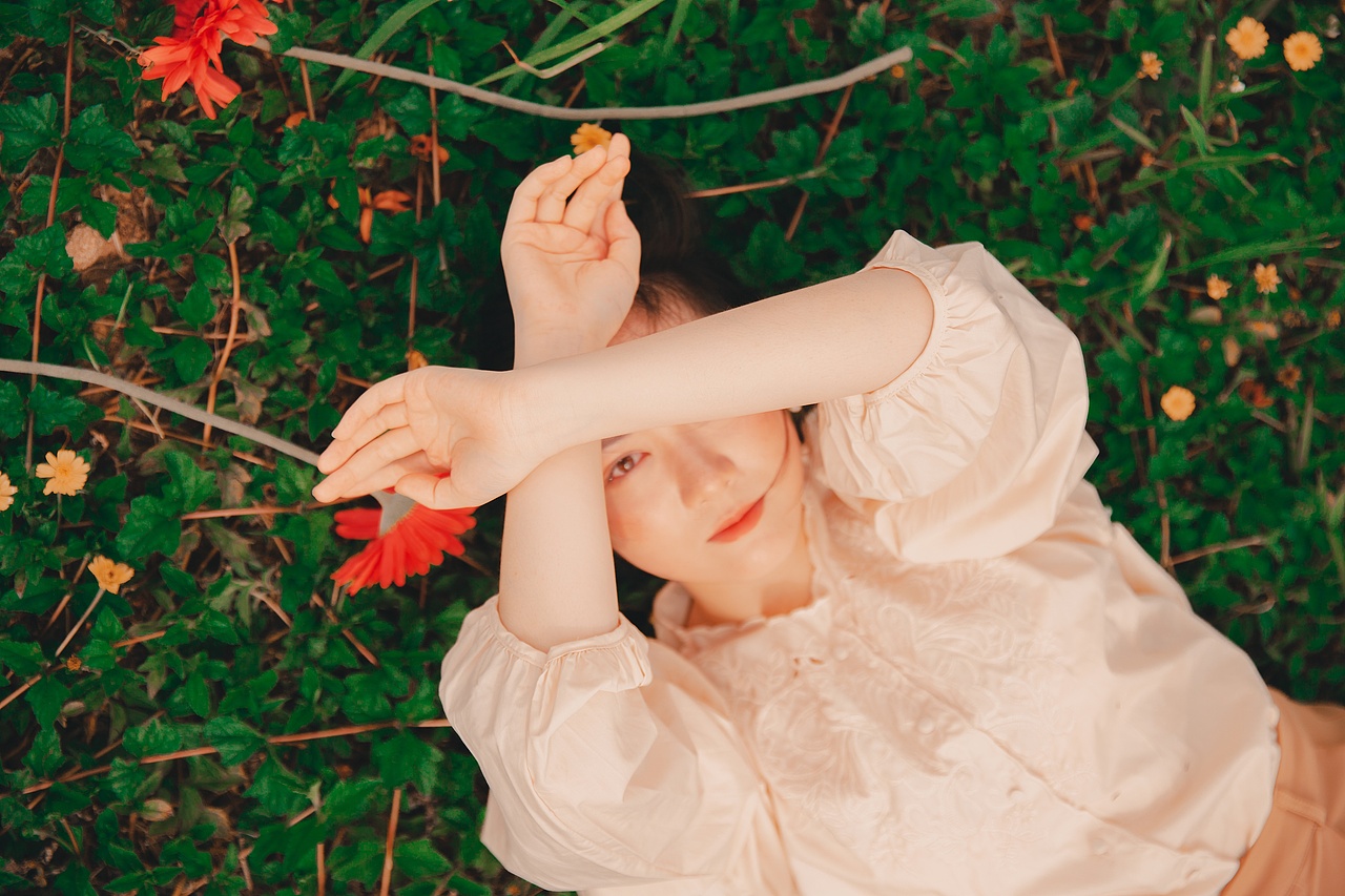夏日森系法式复古人像摄影
