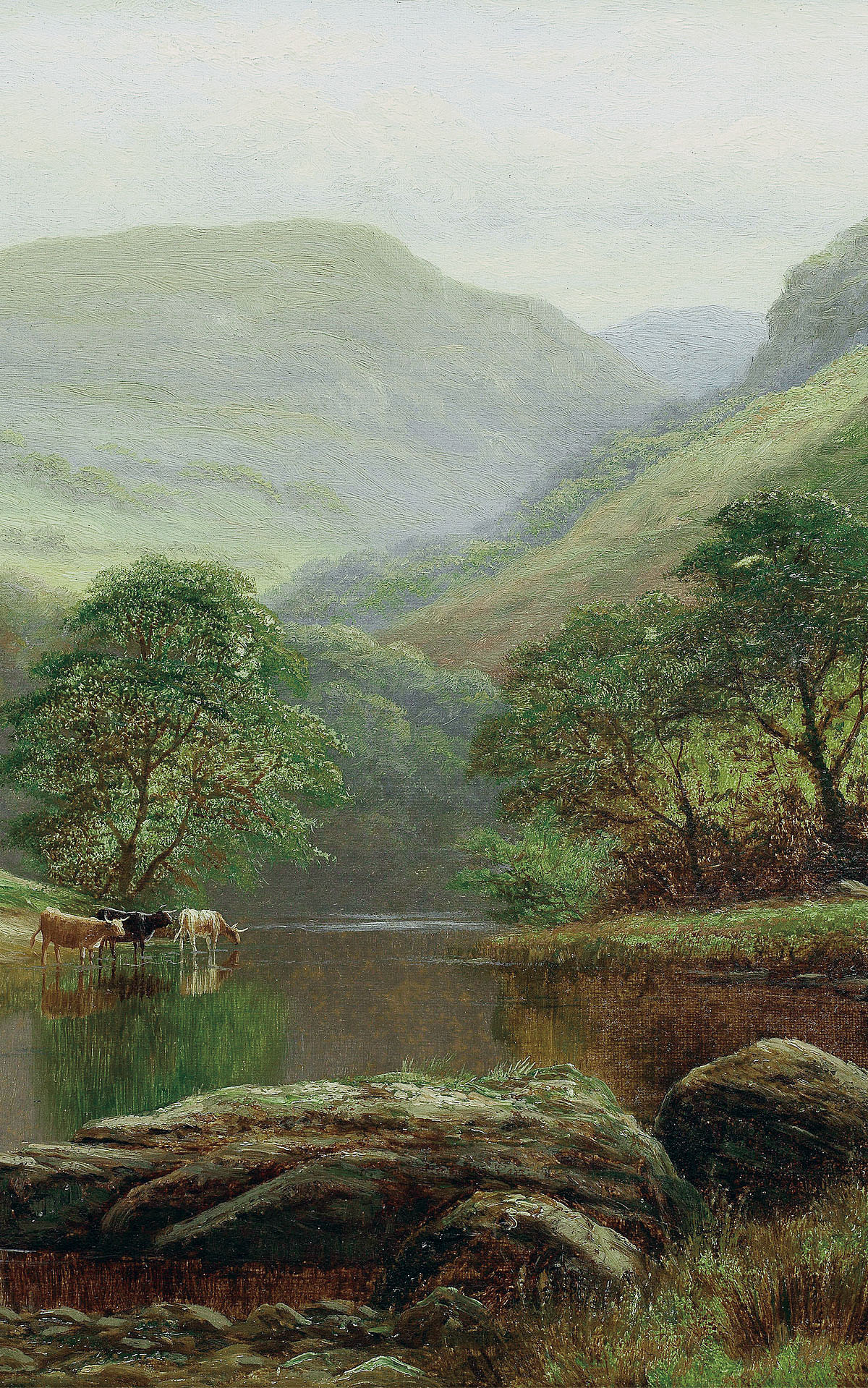 临摹名家作品,可以很好的学习色调和构图